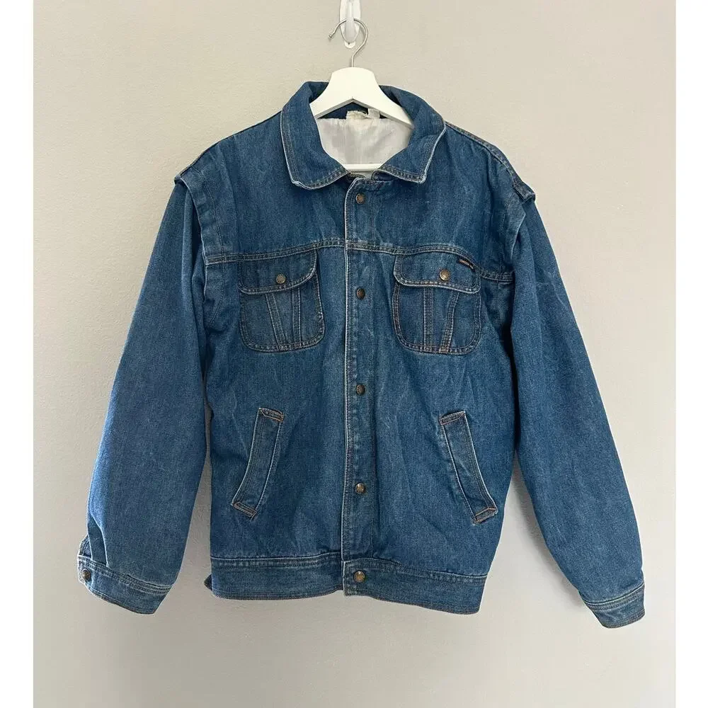 Vintage London Fog Jean Jacket Turbo size Large / 20
